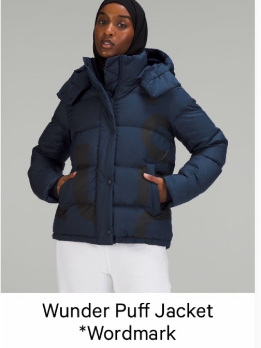 Lululemon Wunder Puff Jacket *Wordmark